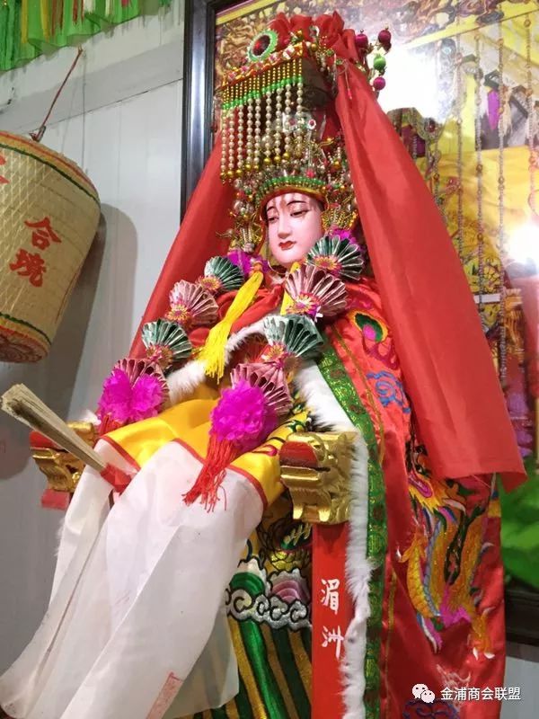 金浦梅花乡宫前古庙天后圣母乩童家坛妈祖金身择吉日于农历十一月二十