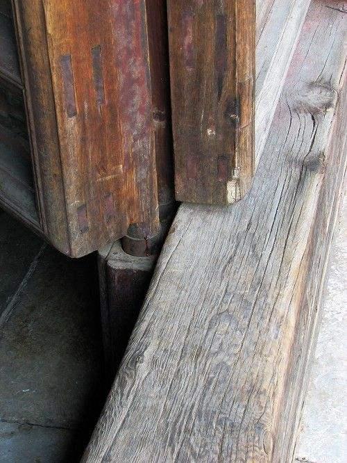 古代防盗门机关结构图片