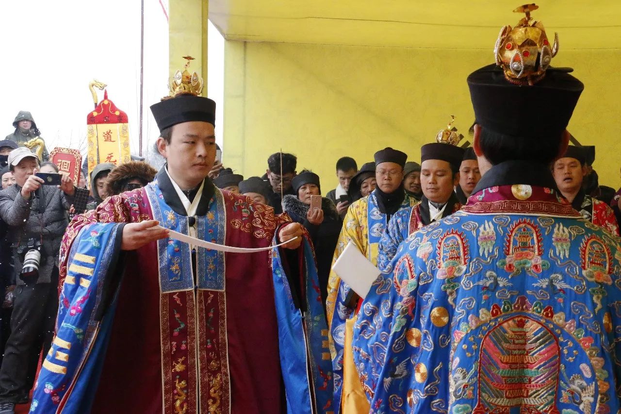 視頻圖集北京白雲觀經樂團主法嶧山福澤普天同慶祈福法會