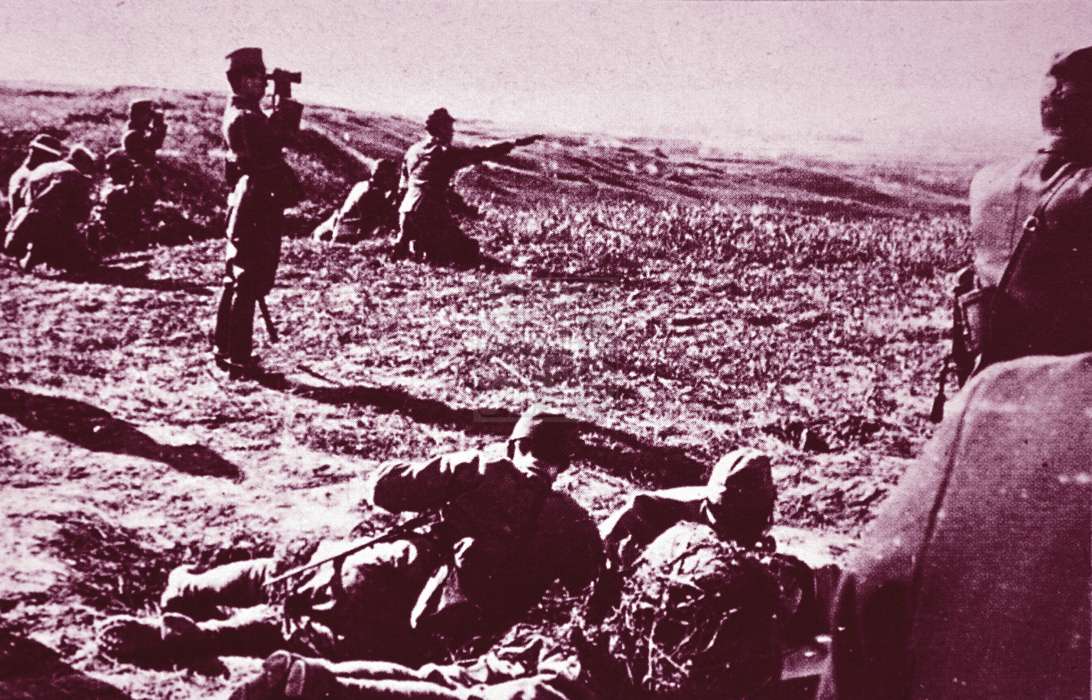 鬼子上山:原始照片展示山西山区大扫荡中的日军