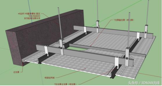 硅钙板安装方法示意图图片