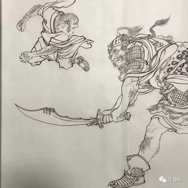 筋斗云 素描图片