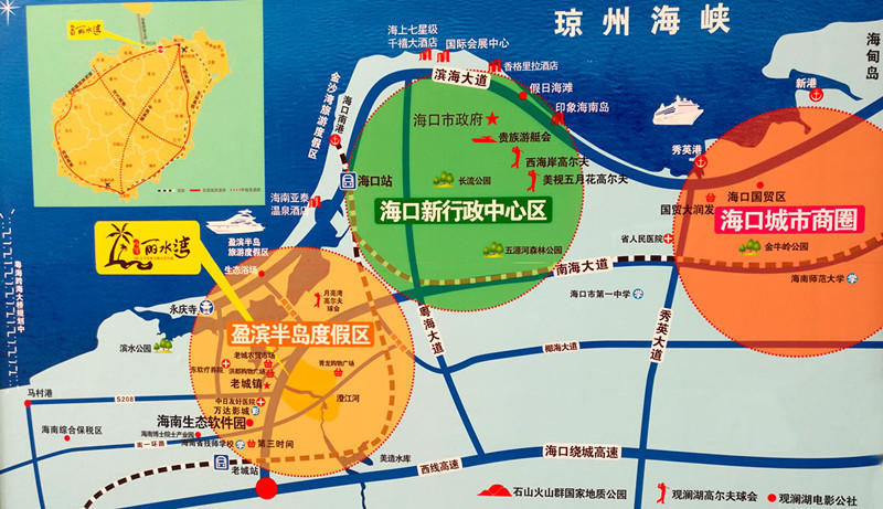 海南澄迈县老城地图图片