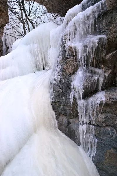 长峪城冰瀑图片