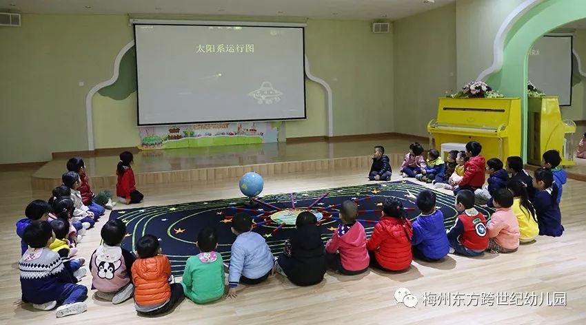 东方跨世纪幼儿园领略宇宙主题生日会