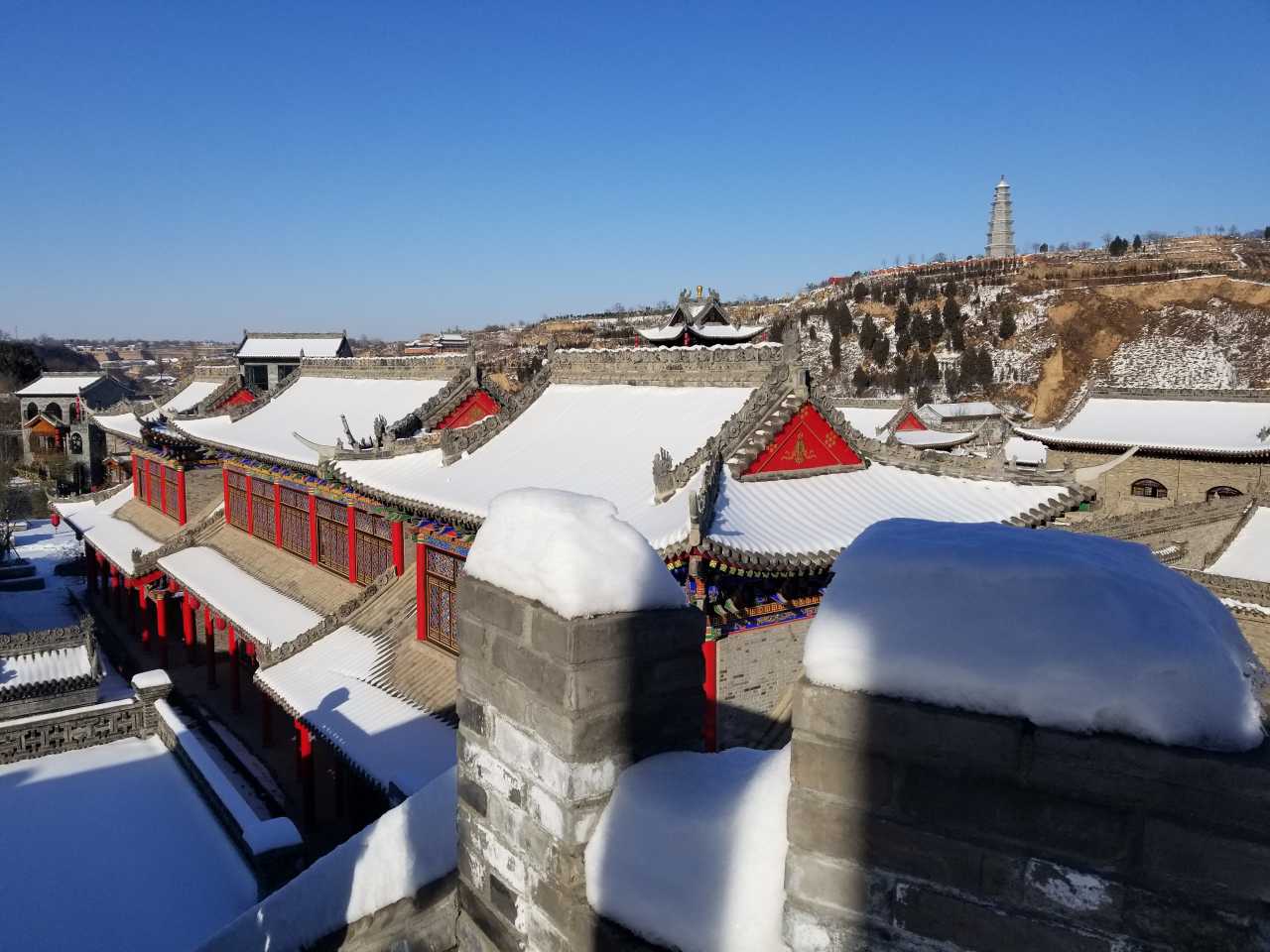 渭南冬季旅游景点大全图片