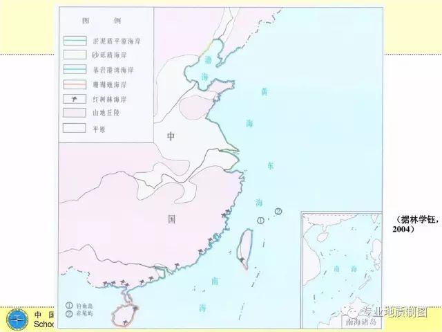 海侵示意图图片