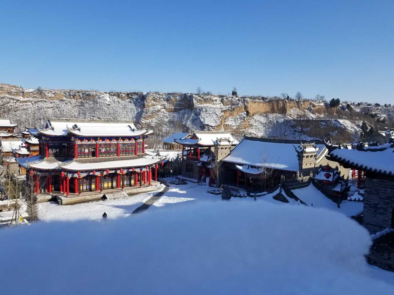 渭南冬季旅游景点大全图片