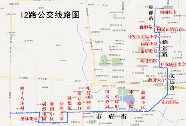 赤峰15路公交车路线图图片