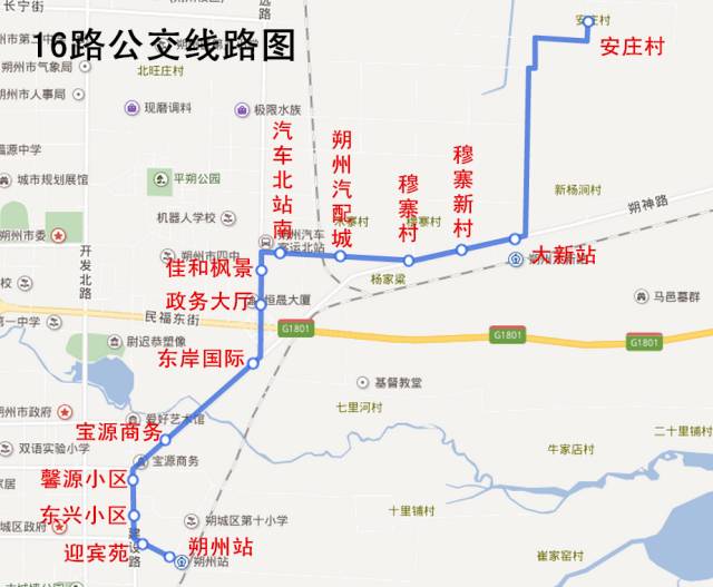 胶州15路公交车路线图图片