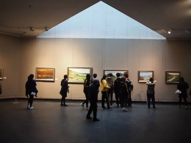 67生活路遙張家禎油畫作品展於廣州美術學院美術館開幕