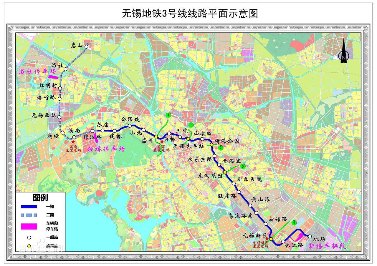 无锡地铁123号线线路图图片