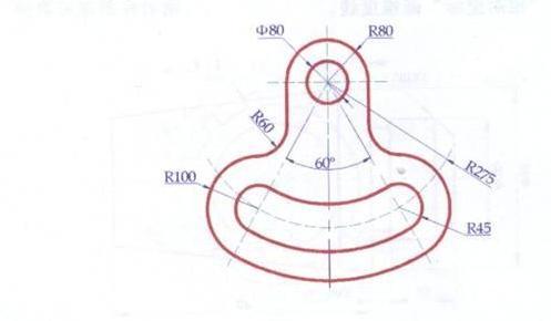 cad简单图纸初学图片