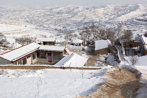 除了美還是美會寧鄉村雪景不是仙境勝似仙境