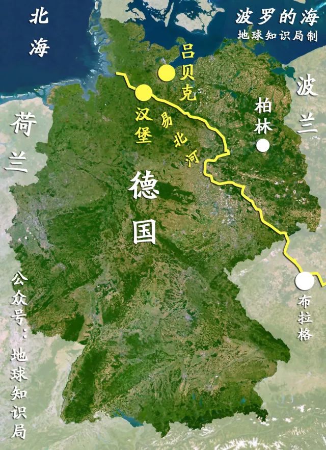 易北河会师地图图片