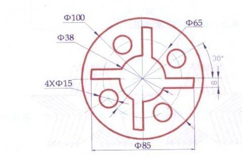 简单cad图纸图片大全图片