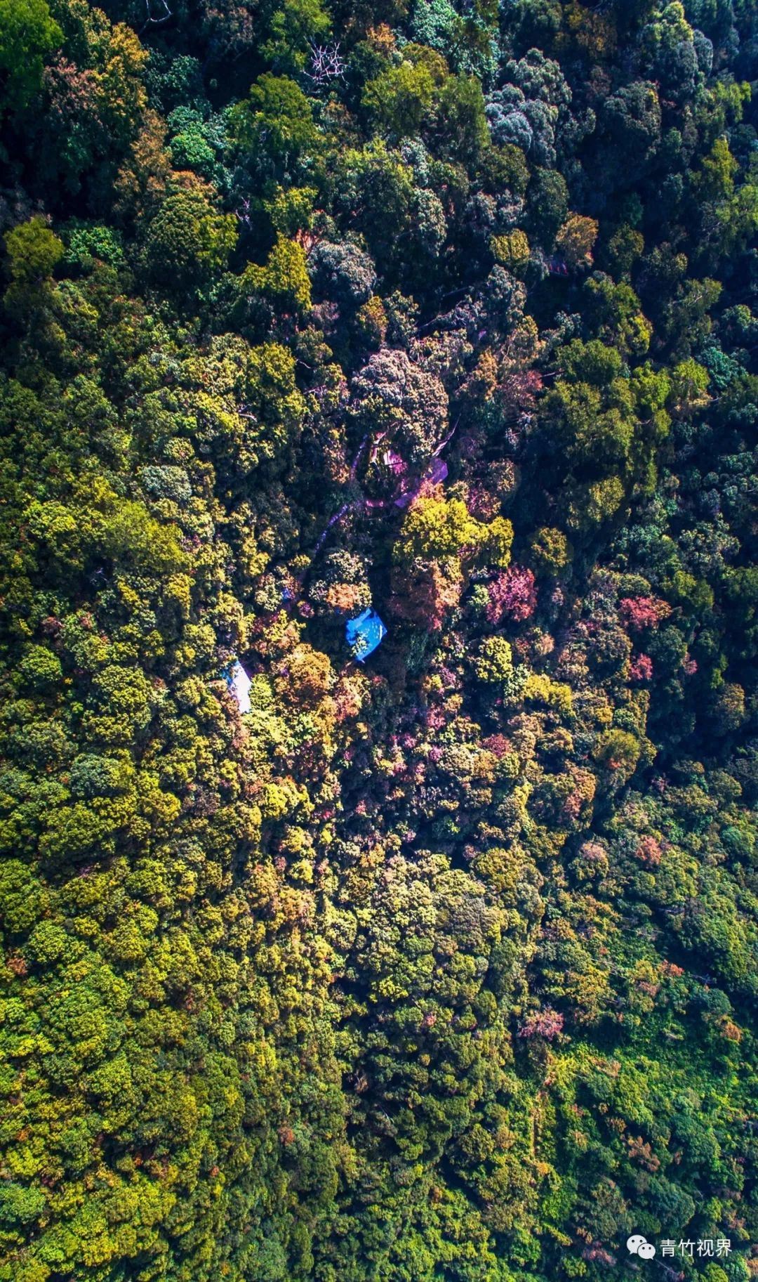 空中看永春牛姆林