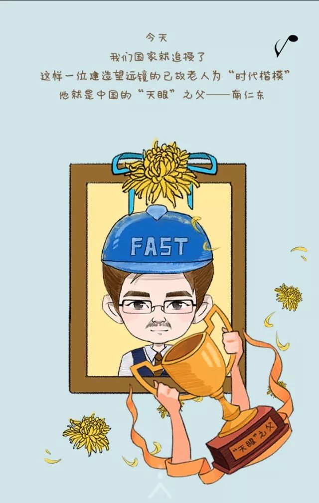 南仁东图片简笔画图片