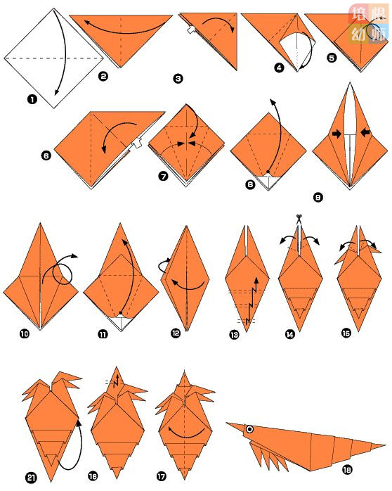 折纸玩出新花样35种折法吸引无数孩子驻足美工区