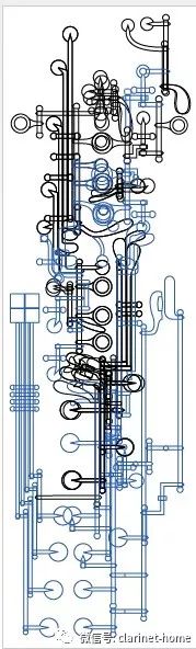 单簧管的构造图图片
