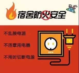 宿舍防火防电安全图片图片