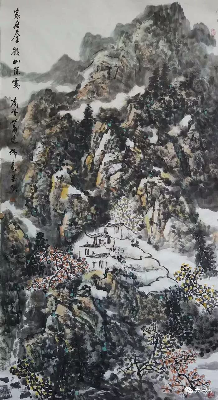 抒胸中乡情 达自然心音读葛建伟先生山水画