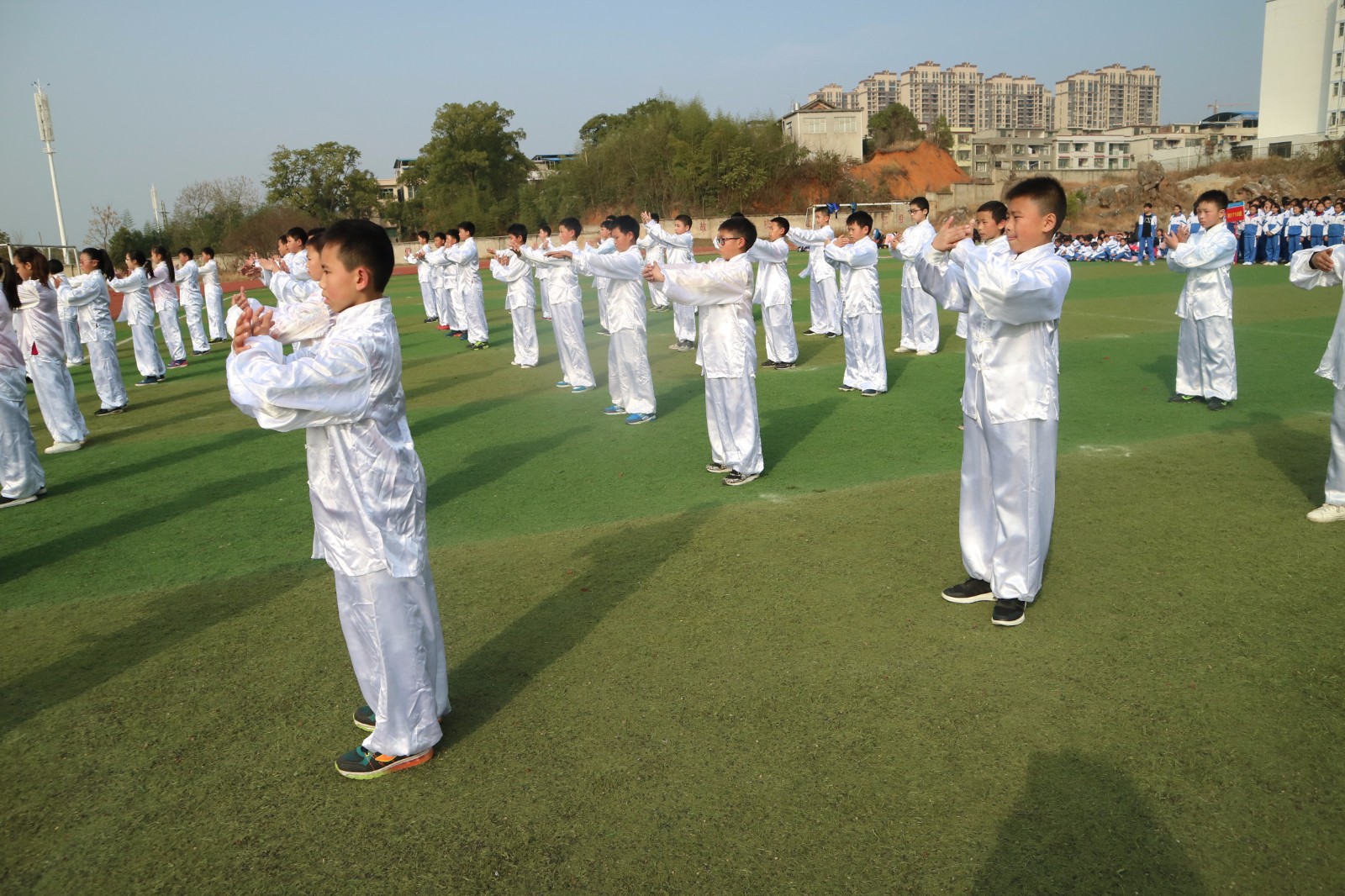 强身健体弘扬国粹丨记永州陶铸中学初中部太极拳比赛