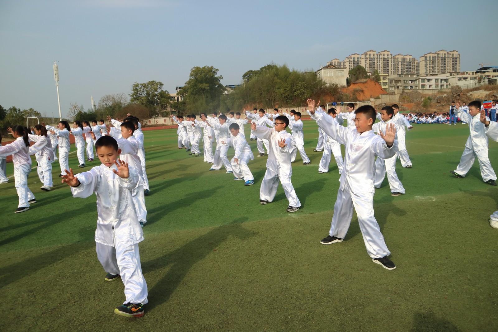 强身健体弘扬国粹丨记永州陶铸中学初中部太极拳比赛