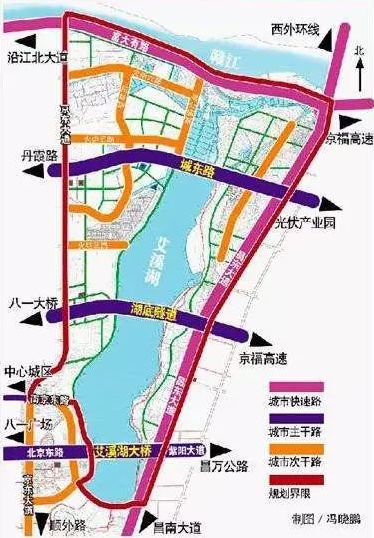 艾溪湖隧道沟通火炬大街与艾溪湖二路