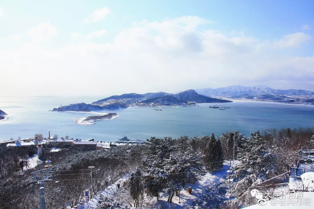 中國最純淨的濱海小城旅順,冬天景色堪比童話