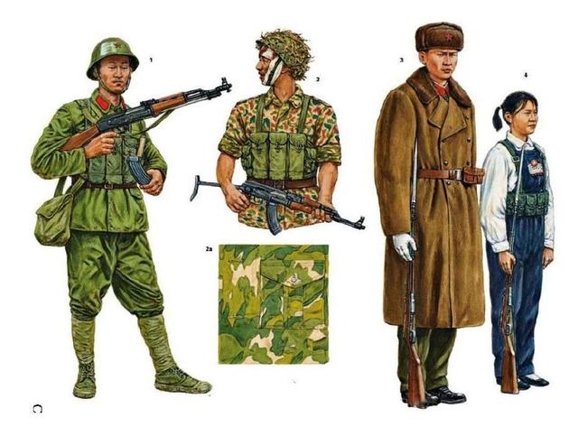 47年解放军服装图片
