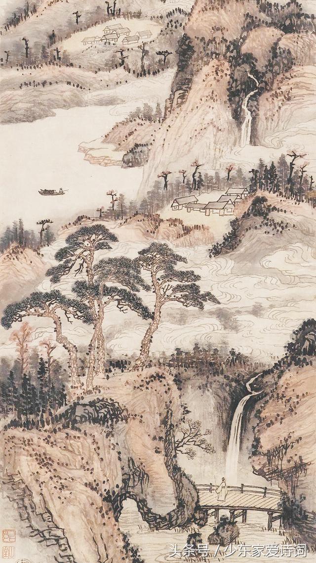 中国大师级山水画作品集,每一幅作品都暗含玄机,你发现了么