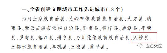 又传喜讯这些殊荣天柱县这些乡镇村单位榜上有名