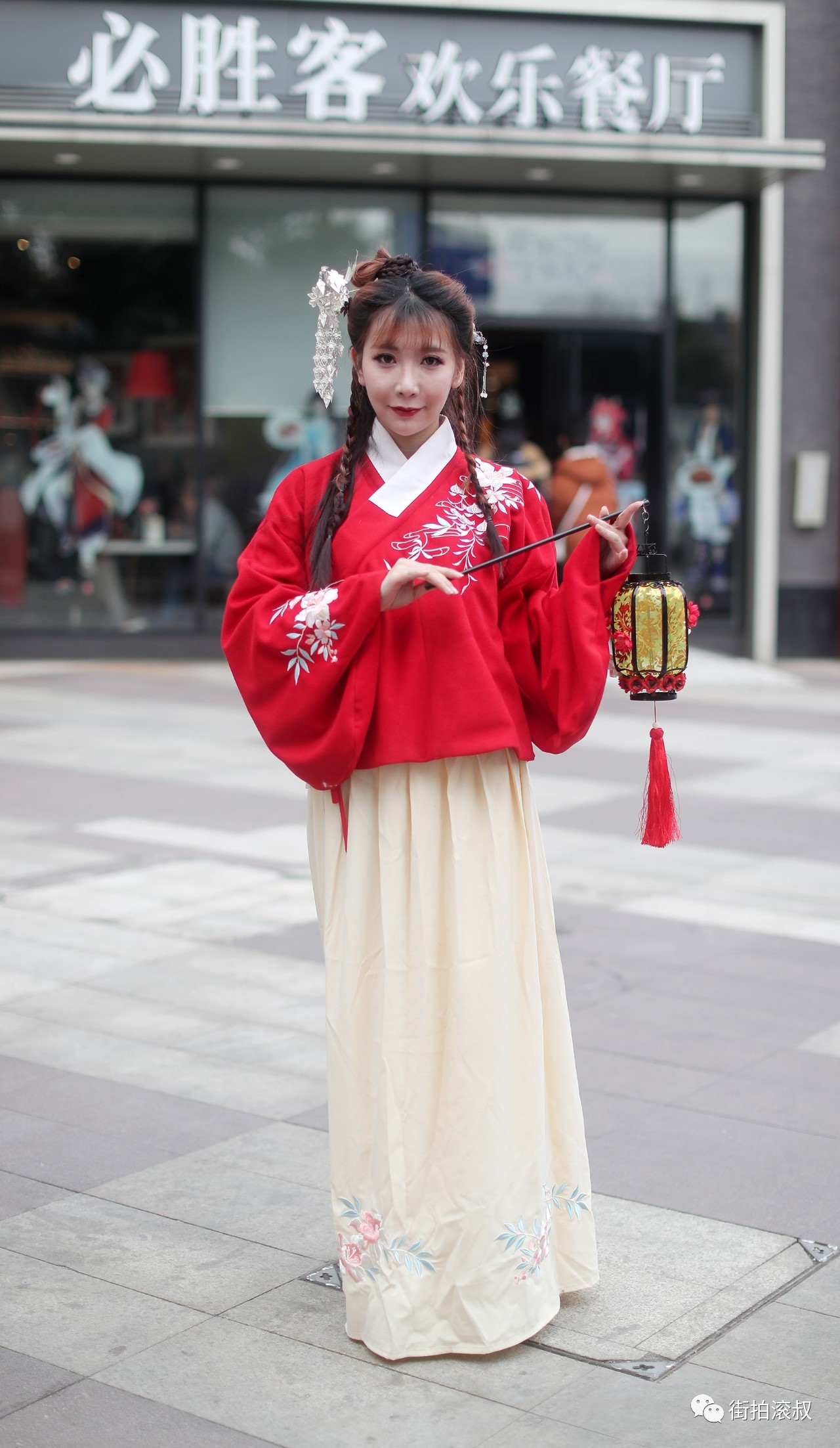 古代女子站姿图片