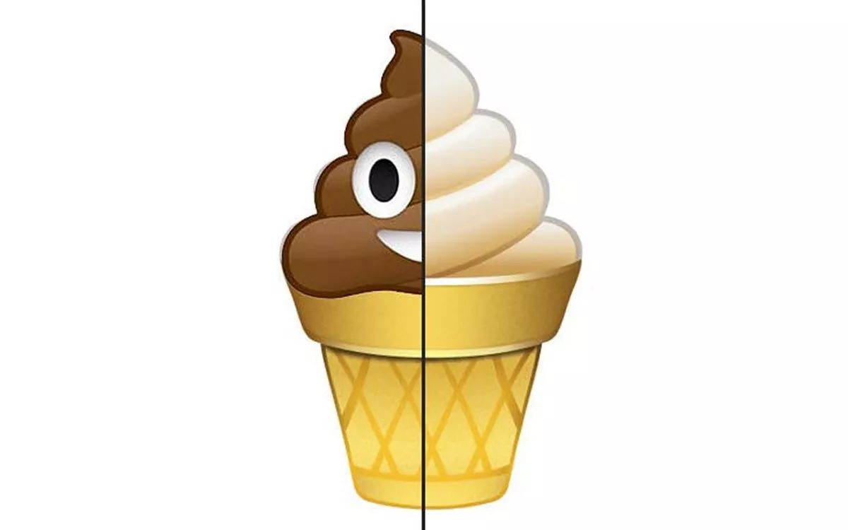 粑粑冰淇淋表情包图片