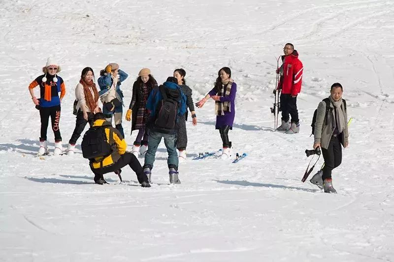 玉苍山可以滑雪啦