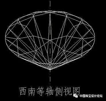 手把手教會你cad八心八箭的鑽石模型建模