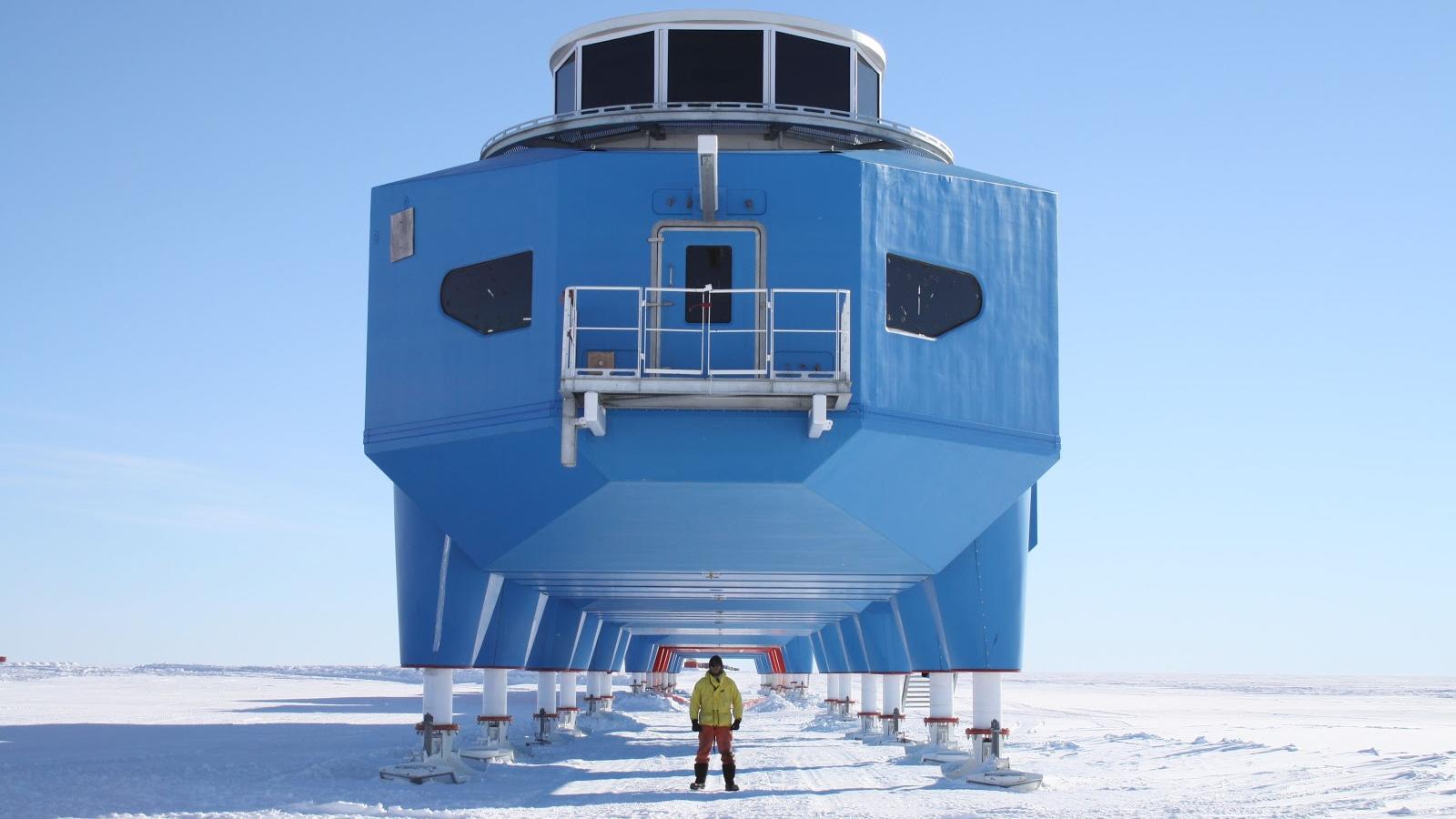 南极麦克默多站图片