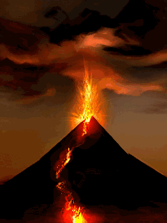 汤加火山喷发 动图图片