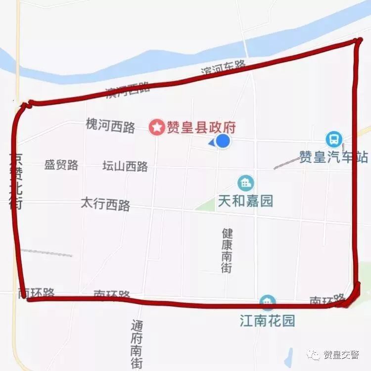 元氏限行地图图片