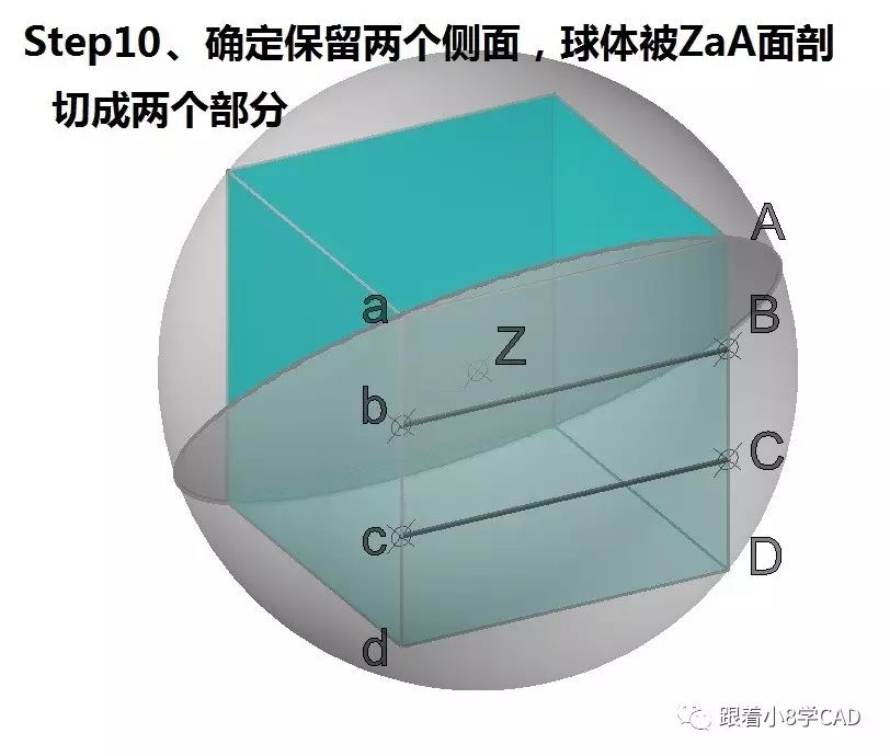 球体展开四等分平面图图片