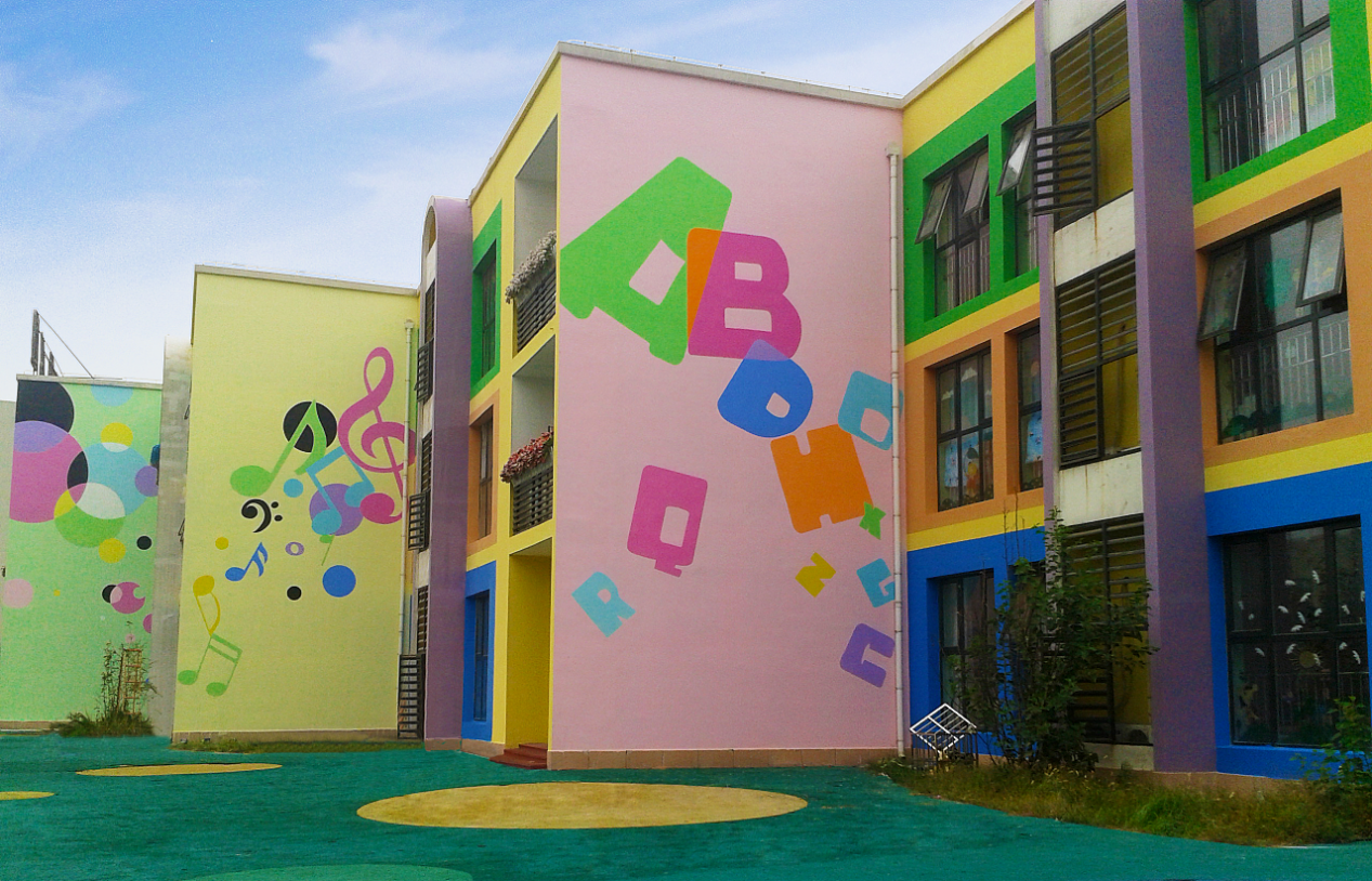 幼儿园墙体彩绘要该怎么设计!