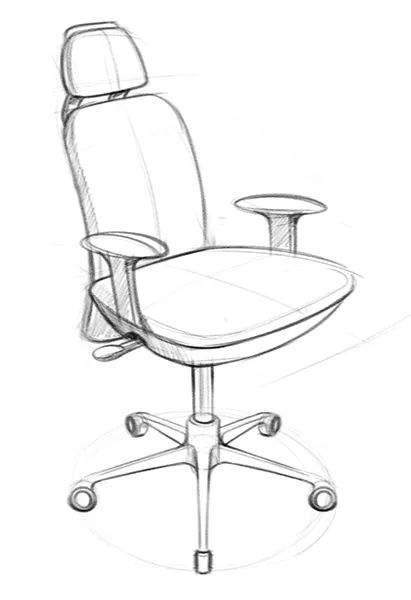 座椅设计 手稿图片