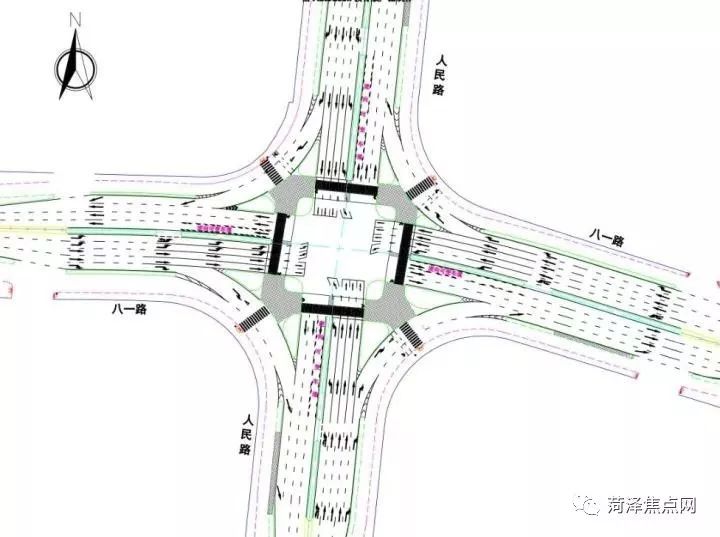 小编最近接到很多网友提问,有市民在通过渠化改造后的路口时,不知道该