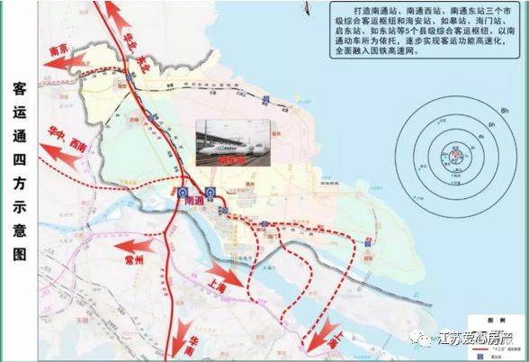 鹽通鐵路北接 徐宿淮鹽鐵路和 連鹽鐵路,並可 接入京滬二通道至連