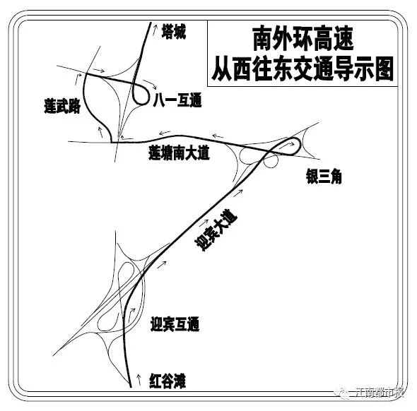 今日10时,南昌南外环通车!