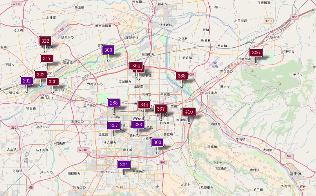 鄠邑区限行区域地图图片