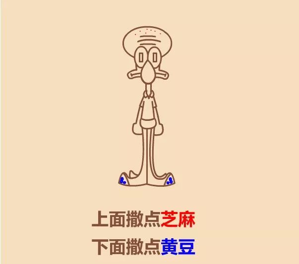 【周二|一起做手工】如果美术老师是个吃货,他眼中的章鱼哥是这样的!