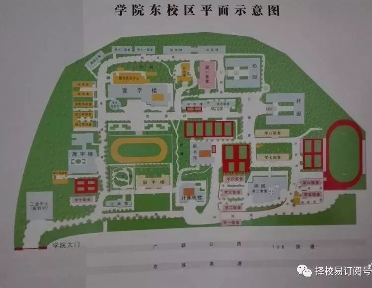 广州松田职业学院地图图片