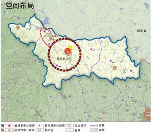 鼓励十堰和随州的城市职能提升和布局优化促进丹江口,老河口,谷城三县